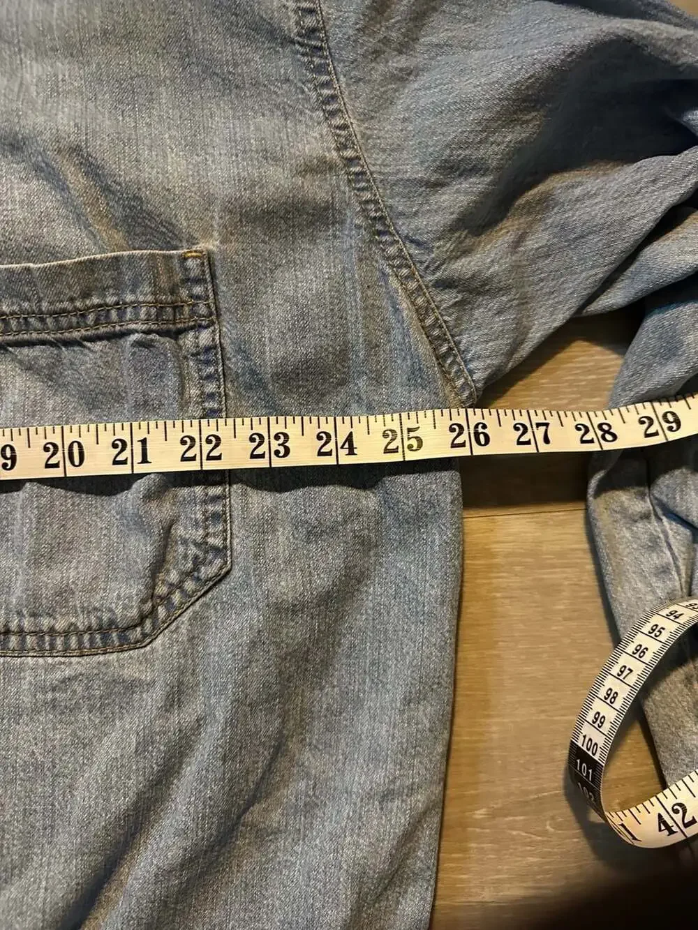 Levi's Red Tab Men's Long Sleeve Denim Button-Down Shirt